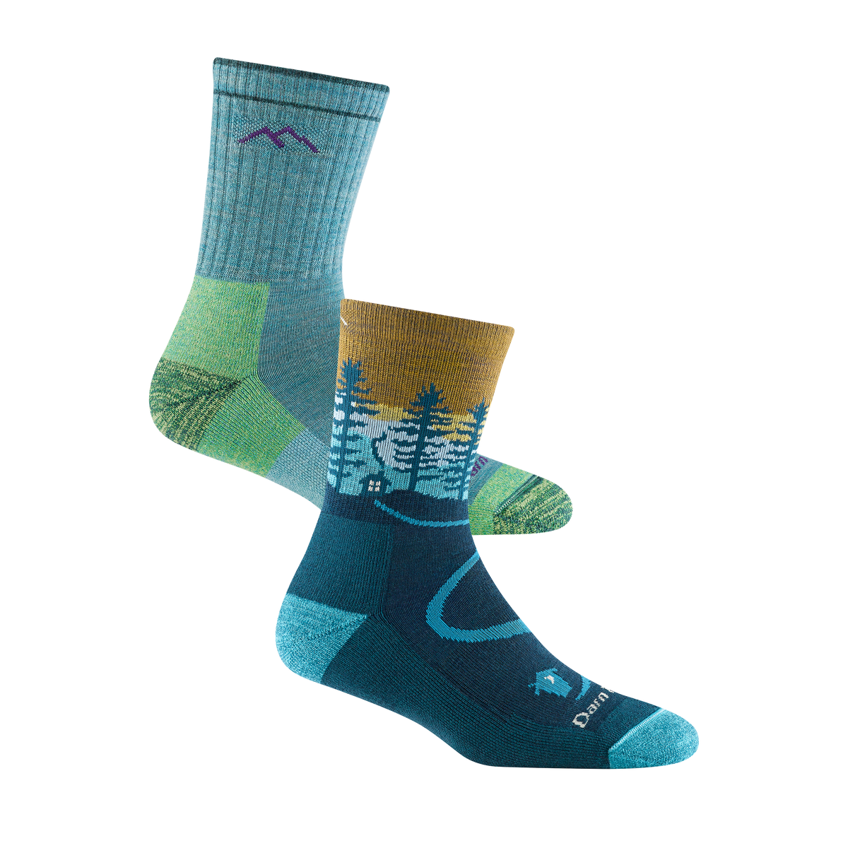 Women's Micro Crew Hiker 2-Pack