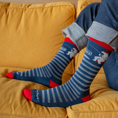 Men's Wild Life Crew Lightweight Lifestyle Socks