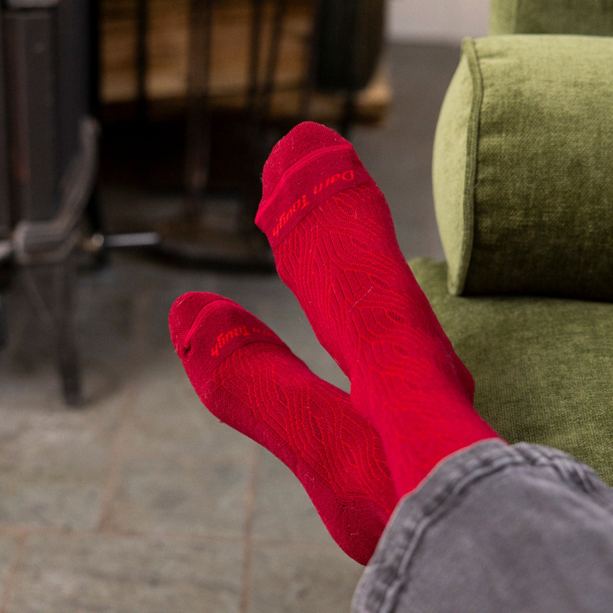 Women's Cable Crew Lightweight Lifestyle Socks
