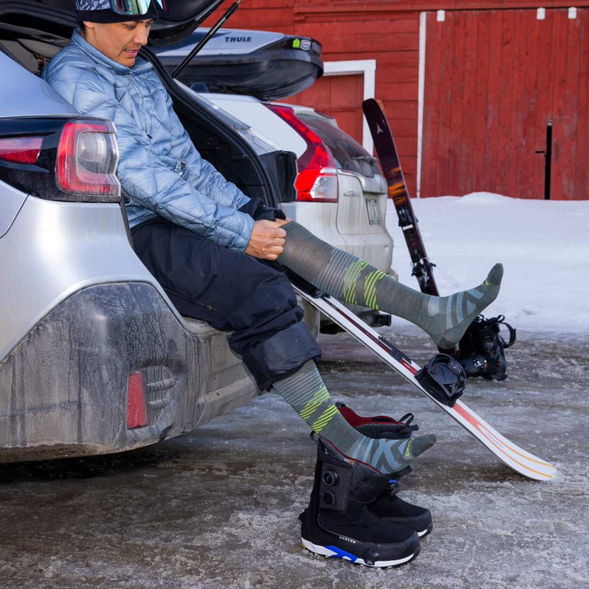 Men's Pennant RFL Over-the-Calf Ultra-Lightweight Ski & Snowboard Socks
