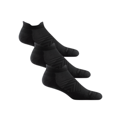 Men's Ultra-Lightweight No Show Tab Run 3-Pack