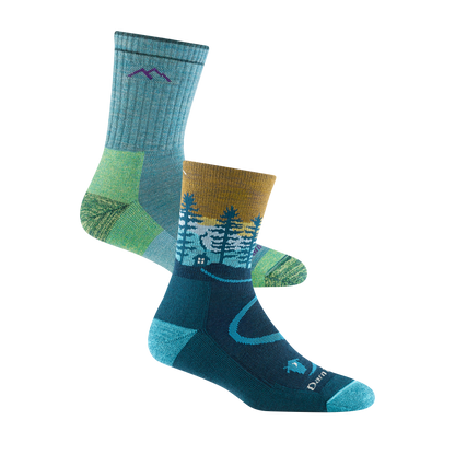 Women's Micro Crew Hiker 2-Pack