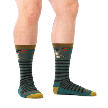 Men's Wild Life Crew Lightweight Lifestyle Socks