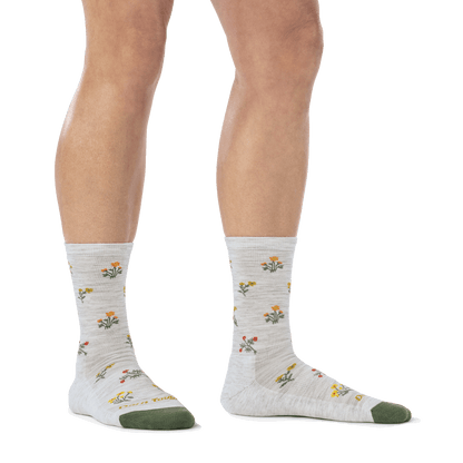 Women's Wildflower Crew Lightweight Lifestyle Socks