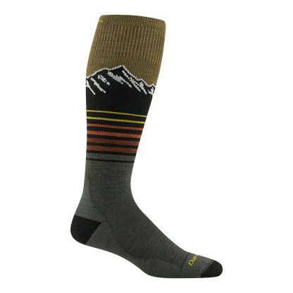 Men's Steep Lines Over-the-Calf Lightweight Ski & Snowboard Socks