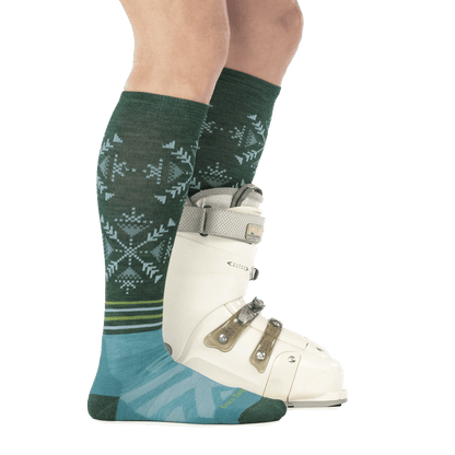 Women's Snowfall Over-the-Calf Midweight Ski & Snowboard Socks